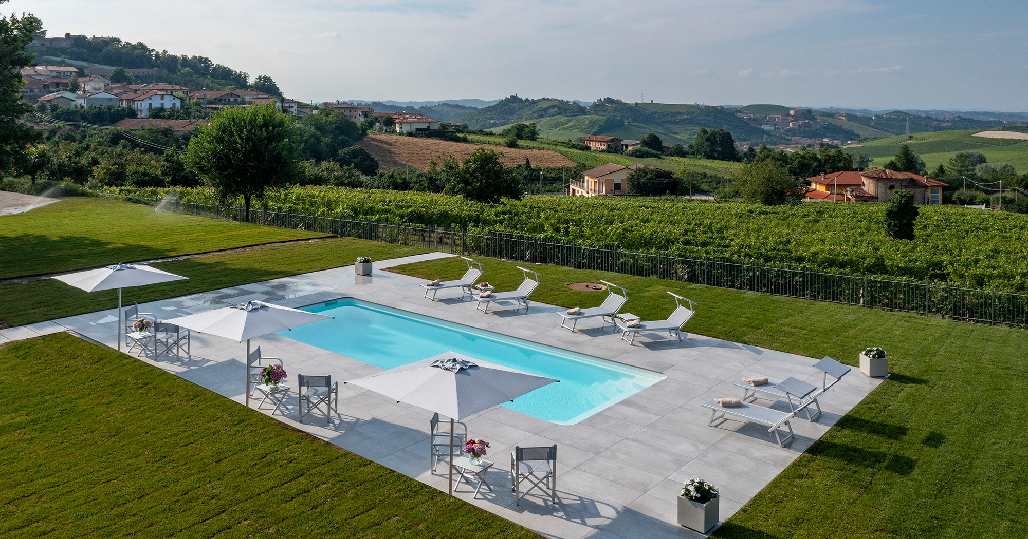 Relais con piscina a Castagnito - Relais PQlin